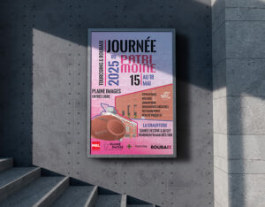Affiche Evènement Fictif Plaine Images - Graphiste événementiel Tourcoing freelance