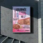 Affiche design d'un évènement