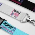 Cordon à badge au design d'un évènement
